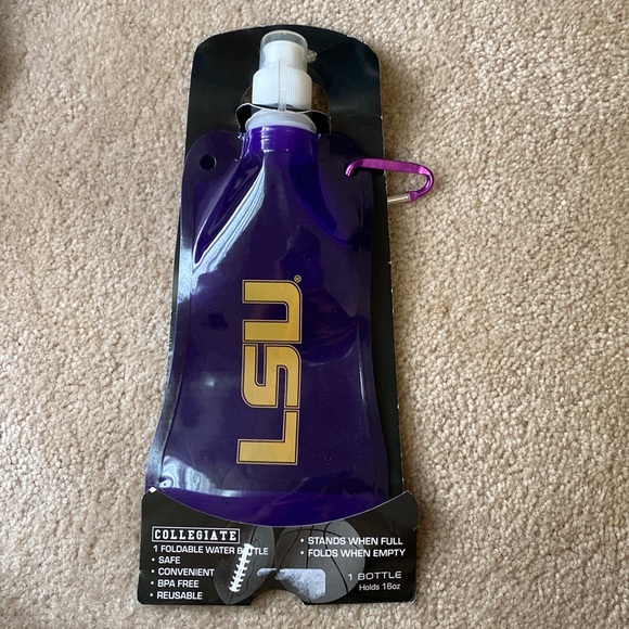 Other - LSU Foldable water bottle